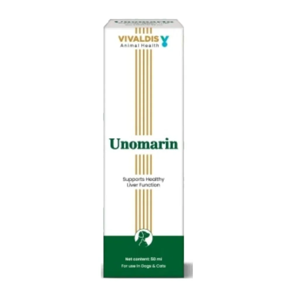 Vivaldis Unomarin Syrup Liver Tonic for Dogs & Cats