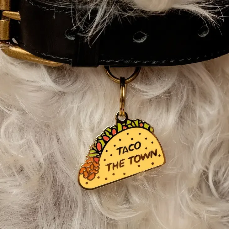 Taco the Town Pet ID Tag - Image 2