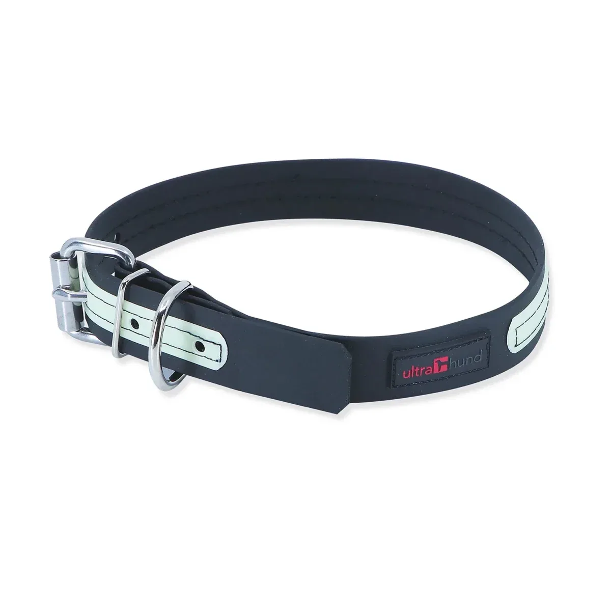Ultrahund Play Glow Dog Collar, Black - Image 2