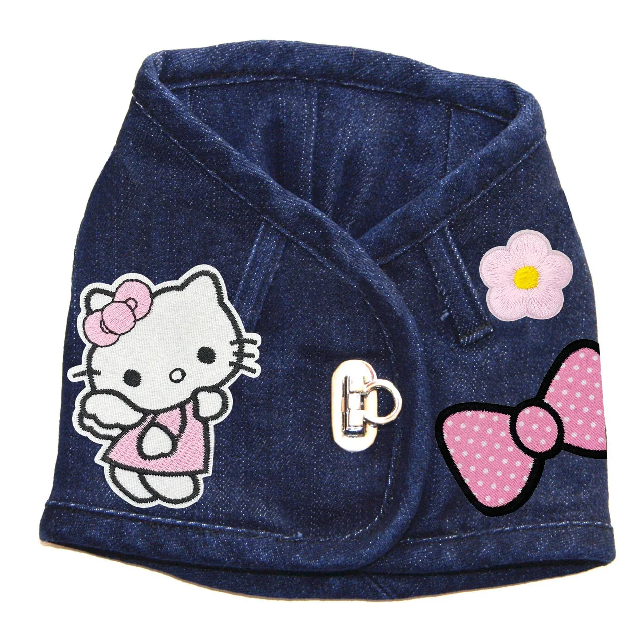 Hello Kitty Denim Harness Vest in 3 Colors - Image 2