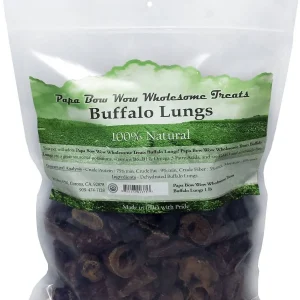 Papa Bow Wow Lungs Dog Treats and Natural Chews - 1 lb