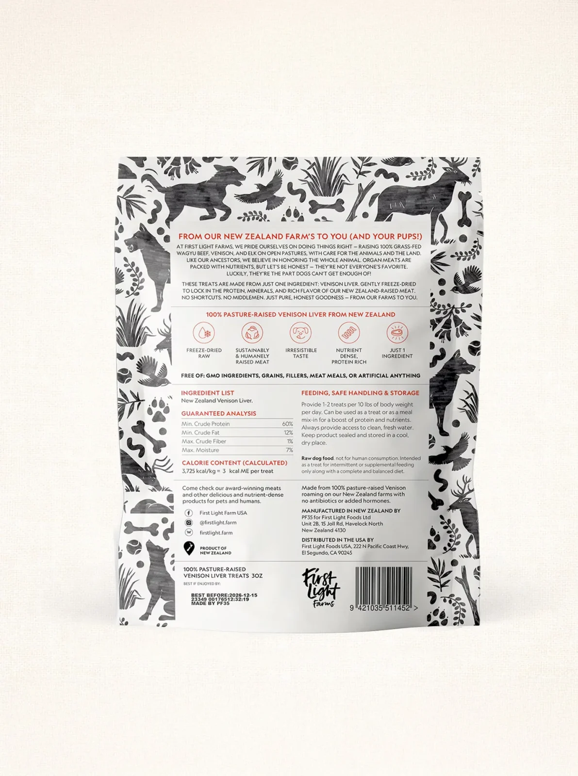 VENISON LIVER DOG TREATS - Image 2