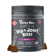 Zesty Paws Vet Strength Hip & Joint Beef & Bacon Flavor Soft Chew Mobility Supplement for Dogs