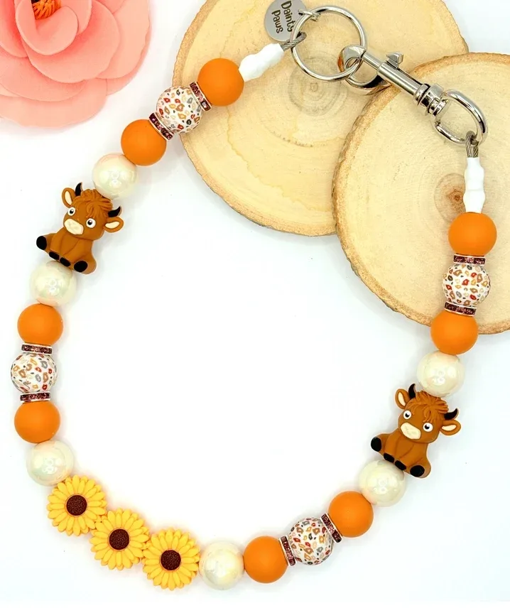 Highland Honey Beaded Collar