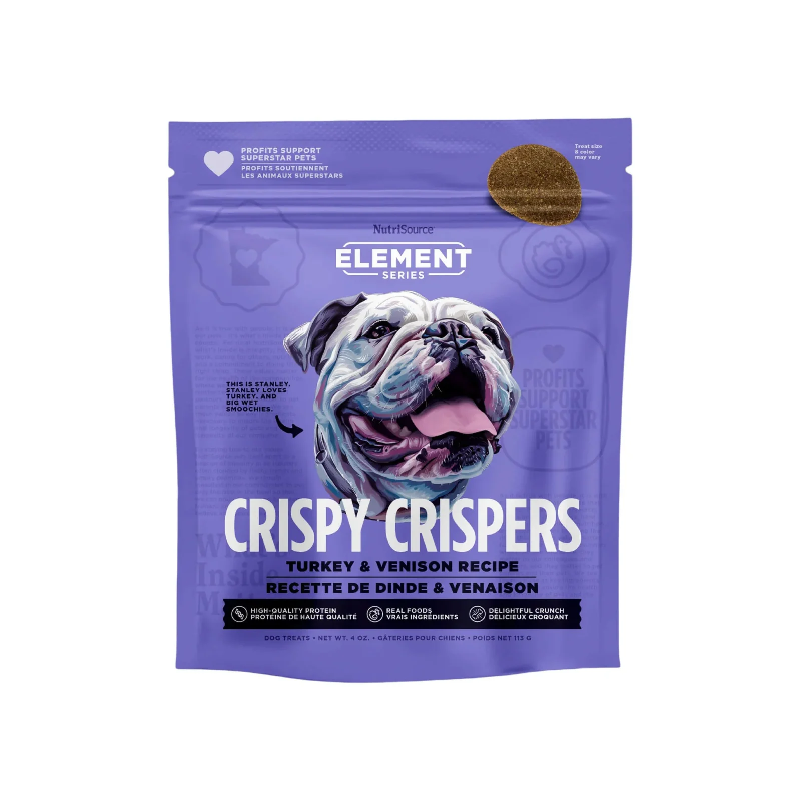 Nutrisource Crispy Crispers High Protein Dog Treats