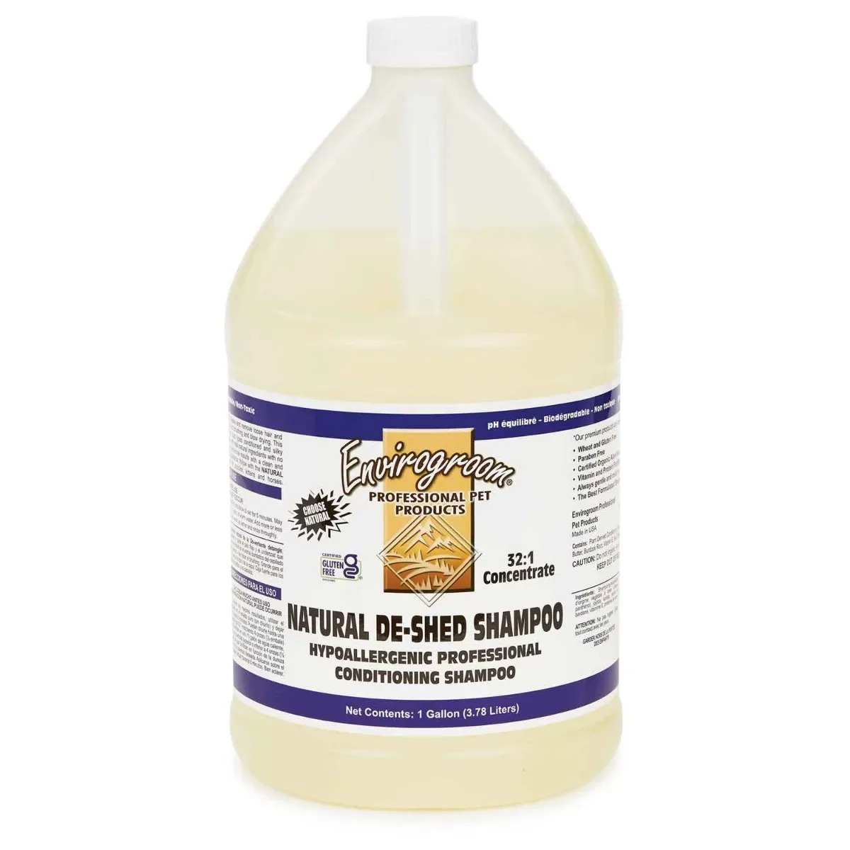 Envirogroom Natural De-Shed Tearless Shampoo