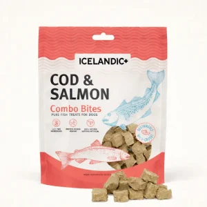 COD & SALMON COMBO BITES DOG TREATS