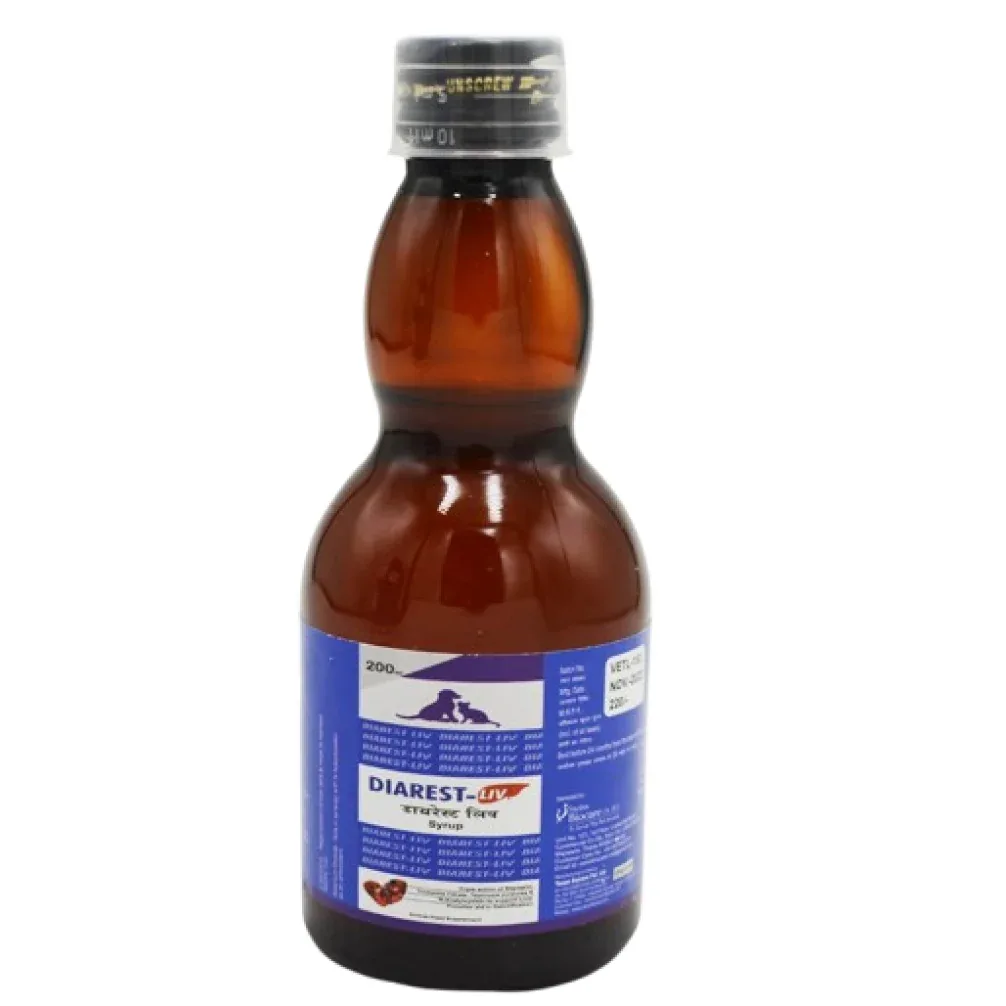 Corise Diarest Liv Syrup for Dogs and Cats - Image 2