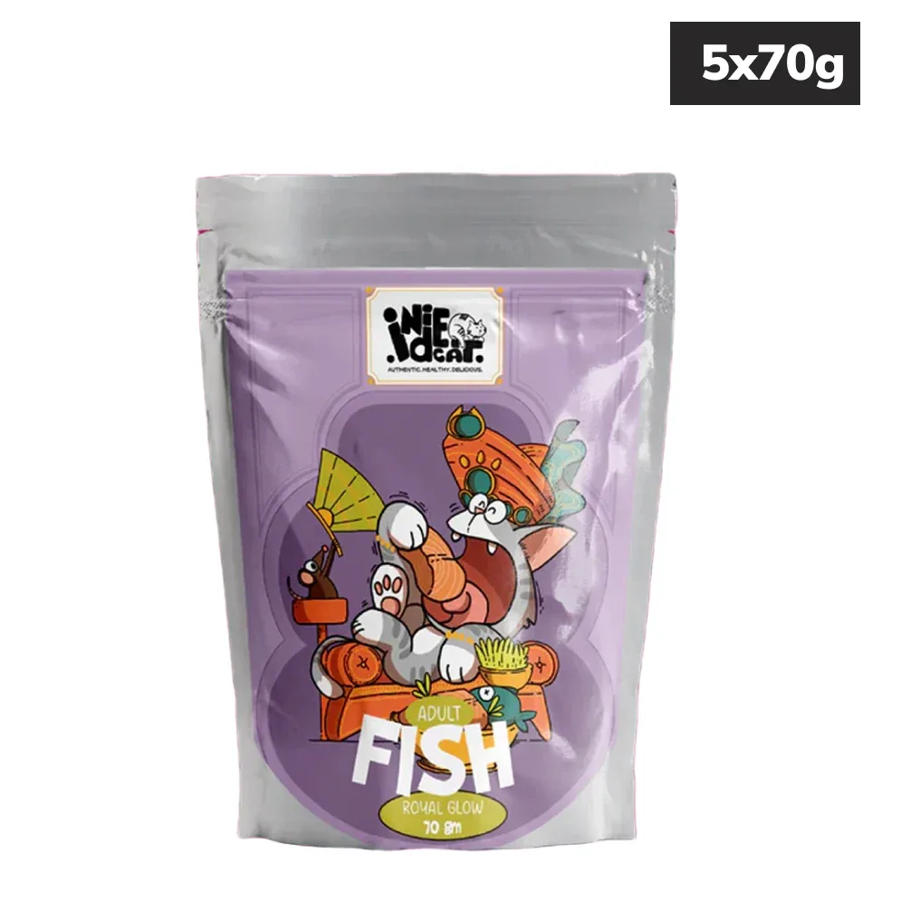 IndieCat Royal Glow Mackerel Fish and Chicken & Liver Combo Adult Cat Wet Food - Image 2