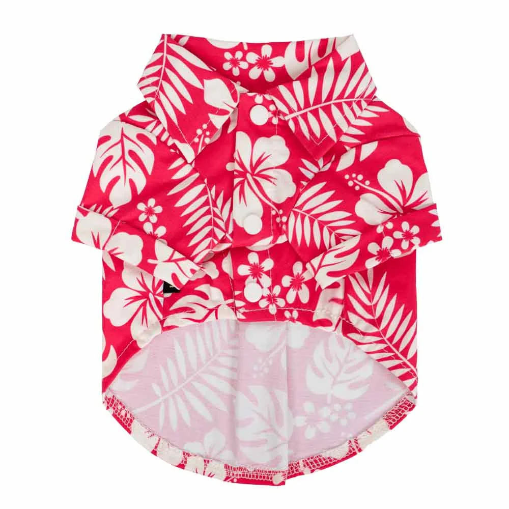 Tropical Flower Dog Shirt - Image 2