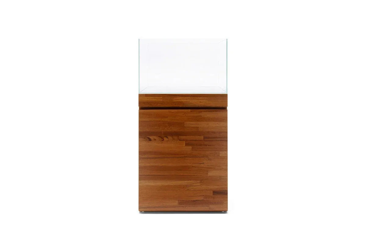 UNS Aquarium Stand and Tank Combo - Natural Wood