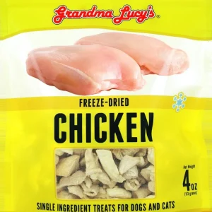 Grandma Lucy's Chicken Freeze-Dried Dog Treats - 3.5 oz Bag
