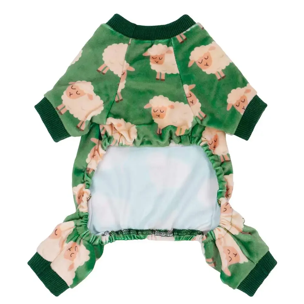 Sheep Print Dog Pajamas - Image 2
