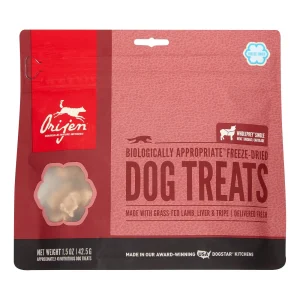Orijen 'Kentucky Dogstar Chicken' Grass Fed Lamb Freeze-Dried Dog Treats - 3.25 oz Bag