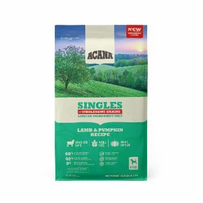 Acana 'Kentucky Dogstar Chicken' Singles Grain Inclusives Formulas Lamb & Pumpkin Dry Dog Food - 22.5 lb Bag