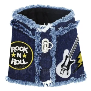 Rock n Roll Denim Harness Vest in 3 Colors