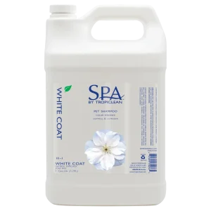 SPA White Coat Dog Shampoo, 1 Gallon