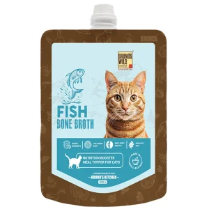 Bruno's Wild Essentials Fish Bone Broth For Cats