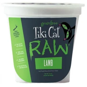 Tiki Pet Raw Food Tiki Cat Raw Lamb - 24 oz. Tub