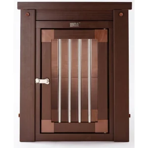 New Age Pet InnPlace Single Door Furniture Style Dog Crate & End Table Russet - Medium (29.50" L x 21.10" W x 25.20" H)