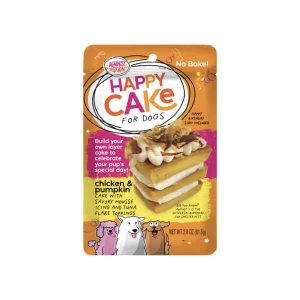 Against the Grain Happy Cake No Bake Layer Cake for Dogs