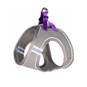 Pets Way Air Mesh Harness for Puppies & Small Dogs (Grey)
