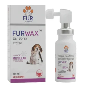 Entod Furwax Ear Spray for Dogs and Cats