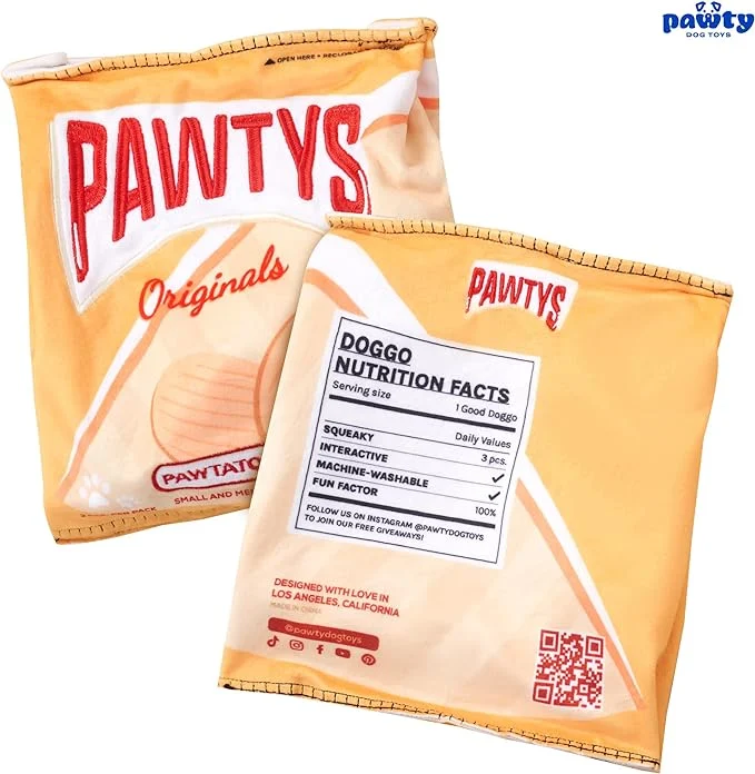 Pawtato Chips Interactive Dog Toy - Image 2