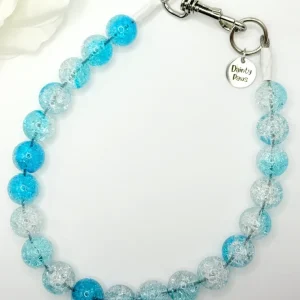 Frosty Paws Beaded Collar