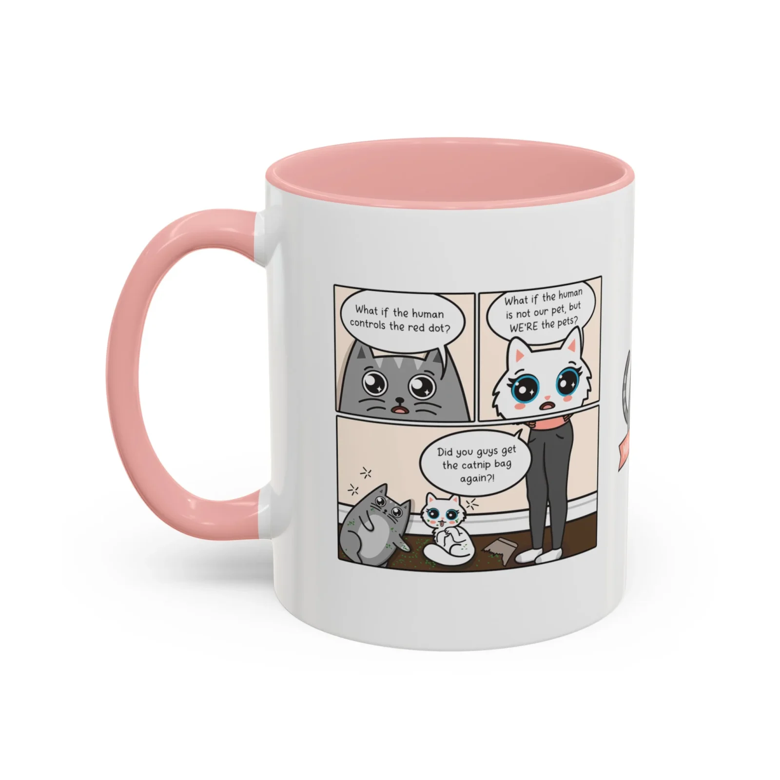 Catnip Trip Cat Comic Mug - Image 2
