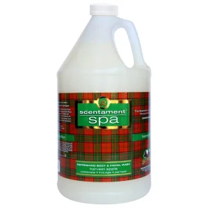 Best Shot Scentament Spa Body and Face Wash, Harvest Apple, 1 Gallon