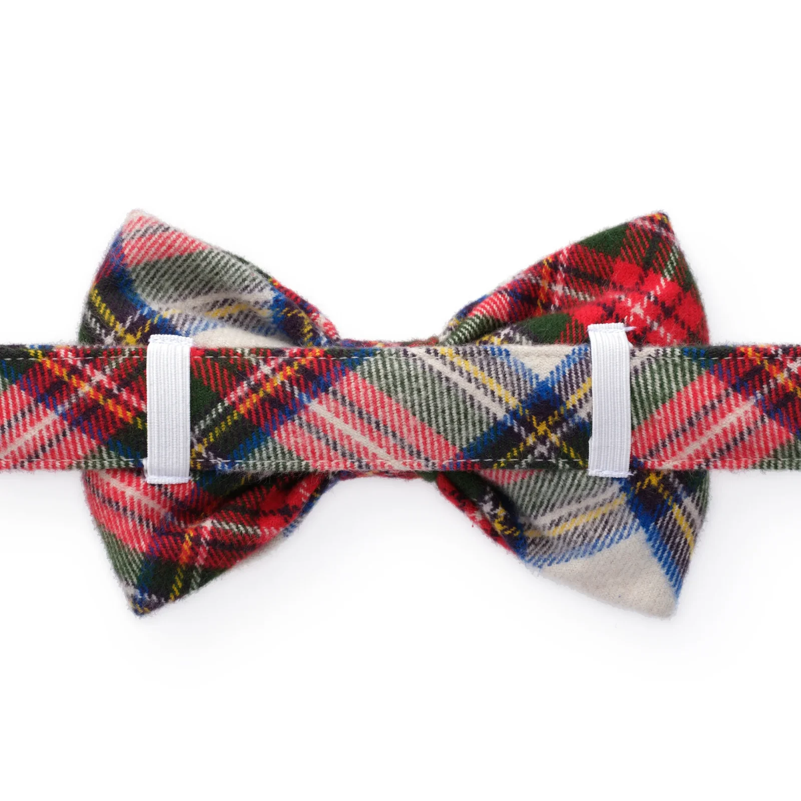 Regent Plaid Flannel Bow Tie Collar - Image 2