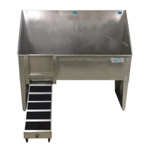 Groomer's Best Walk-Through Tub 24" x 48" Left Drain
