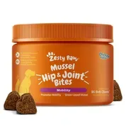 Zesty Paws Mussel Mobility Bites™ Chicken Flavored Soft Chew Hip & Joint Supplement for Dogs