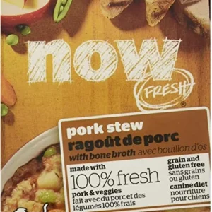 Petcurean NOW FRESH Grain-Free Pork Stew Wet Dog Food - 12.5 oz - Case of 12