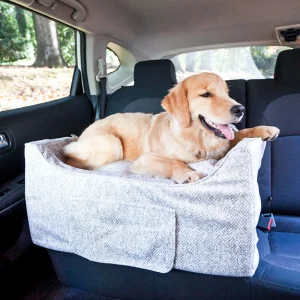 Large Luxury Lookout® II Dog Car Seat – Show Dog Collection