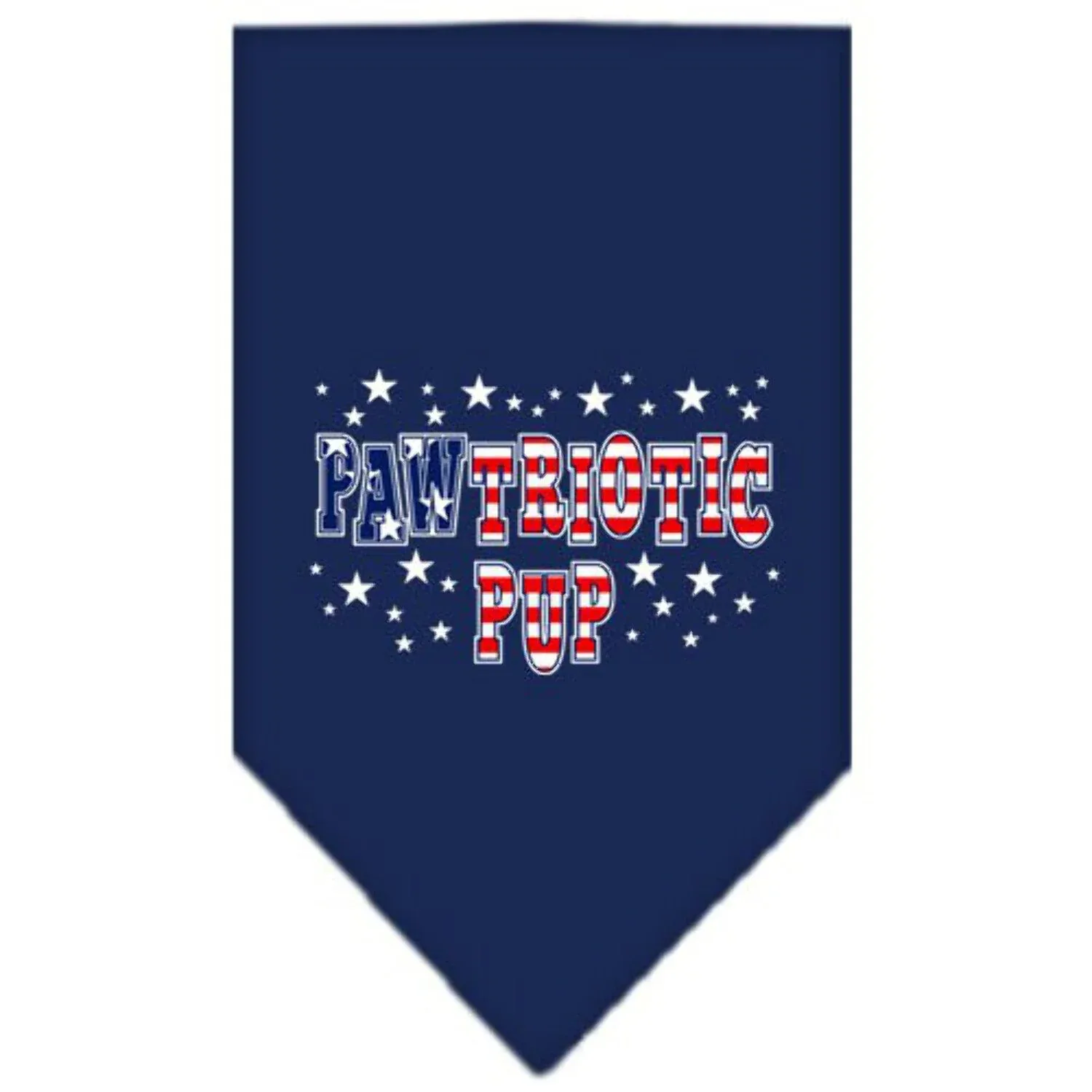 Pawtriotic Pup Bandana in Navy