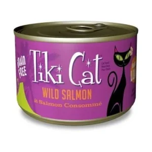 Tiki Cat Hanlei Grill Canned Cat Food - Salmon - Case of 8