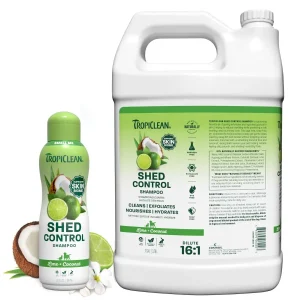 TropiClean Lime & Coconut Shed Control Dog Shampoo