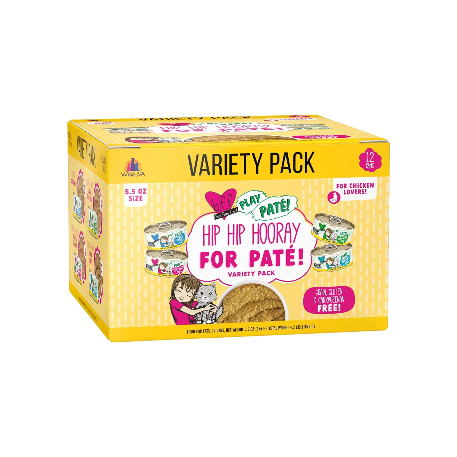 Best Feline Friend Play Pate! Grain Free Pate Canned Cat Food - Image 2