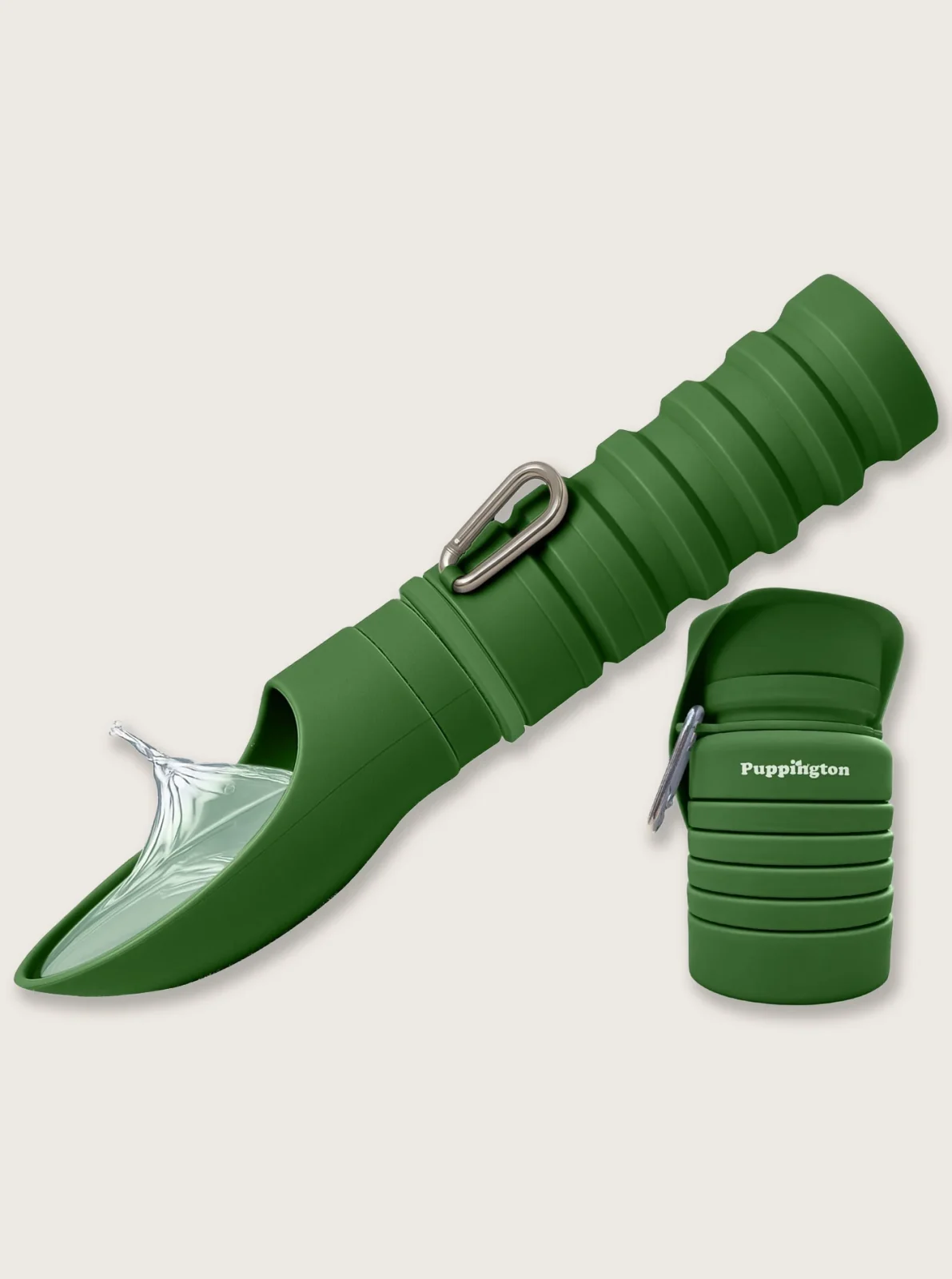 COLLAPSIBLE SILICONE DOG WATER BOTTLE