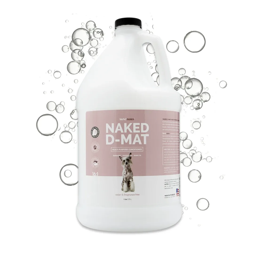 Bark2Basics Naked D-Mat Conditioner, 1 Gallon