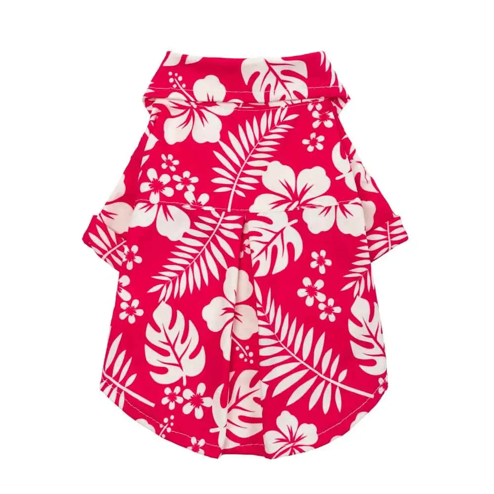 Tropical Flower Dog Shirt