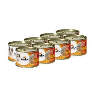 Nulo Grain-Free Finely Minced Chicken in Broth Kitten and Adult Canned Cat Food