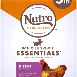 Nutro Kitten Chicken & Rice Dry Cat Food - 5 lb Bag