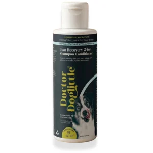 Doctor Doglittle Probiotic Coat Recovery 2 in 1 Shampoo Conditioner for Dogs