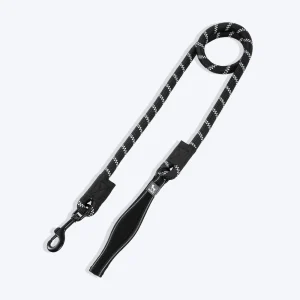 HUFT Classic Rope Leash for Dogs (Black)
