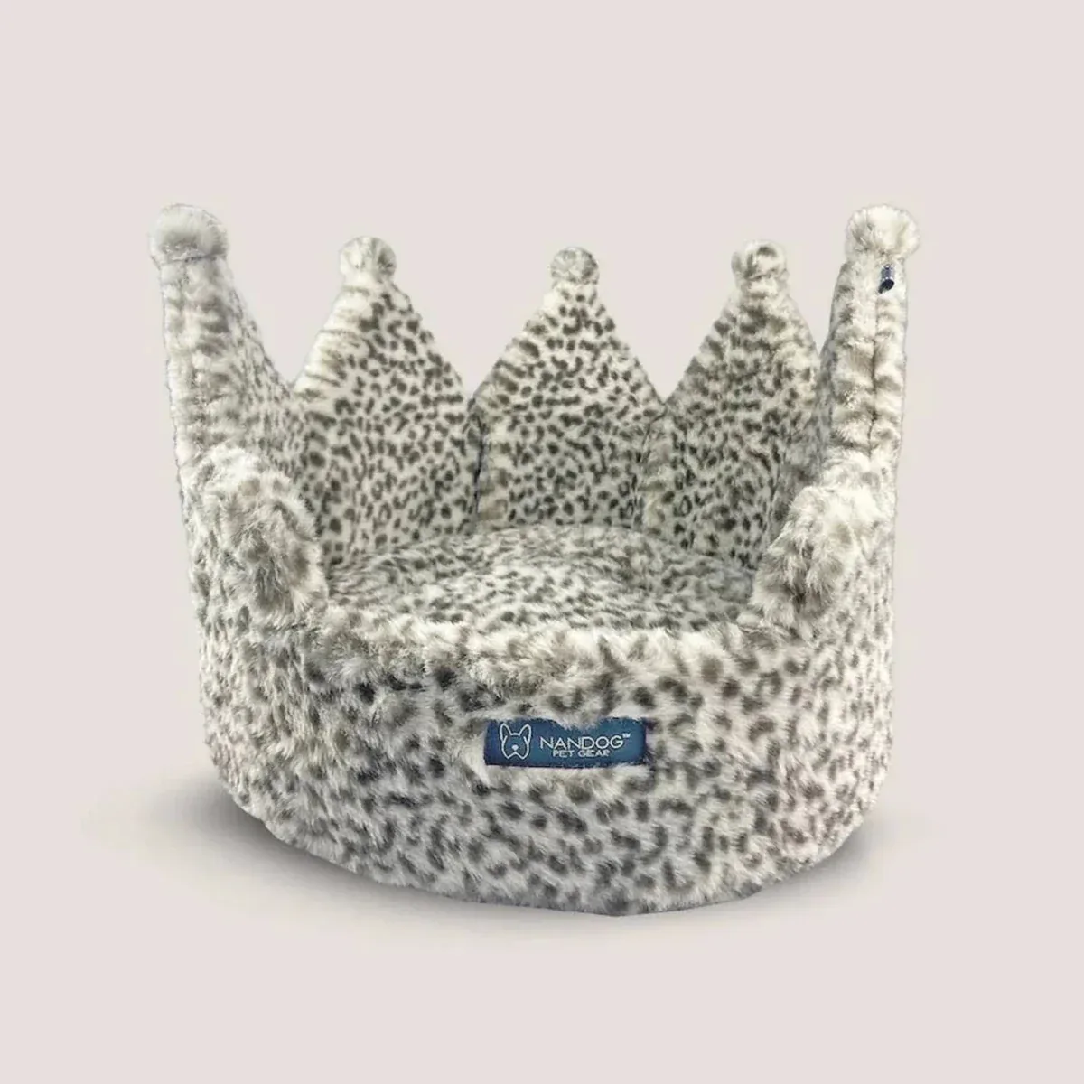 NANDOG Crown Bed Leopard Small Print - Image 2