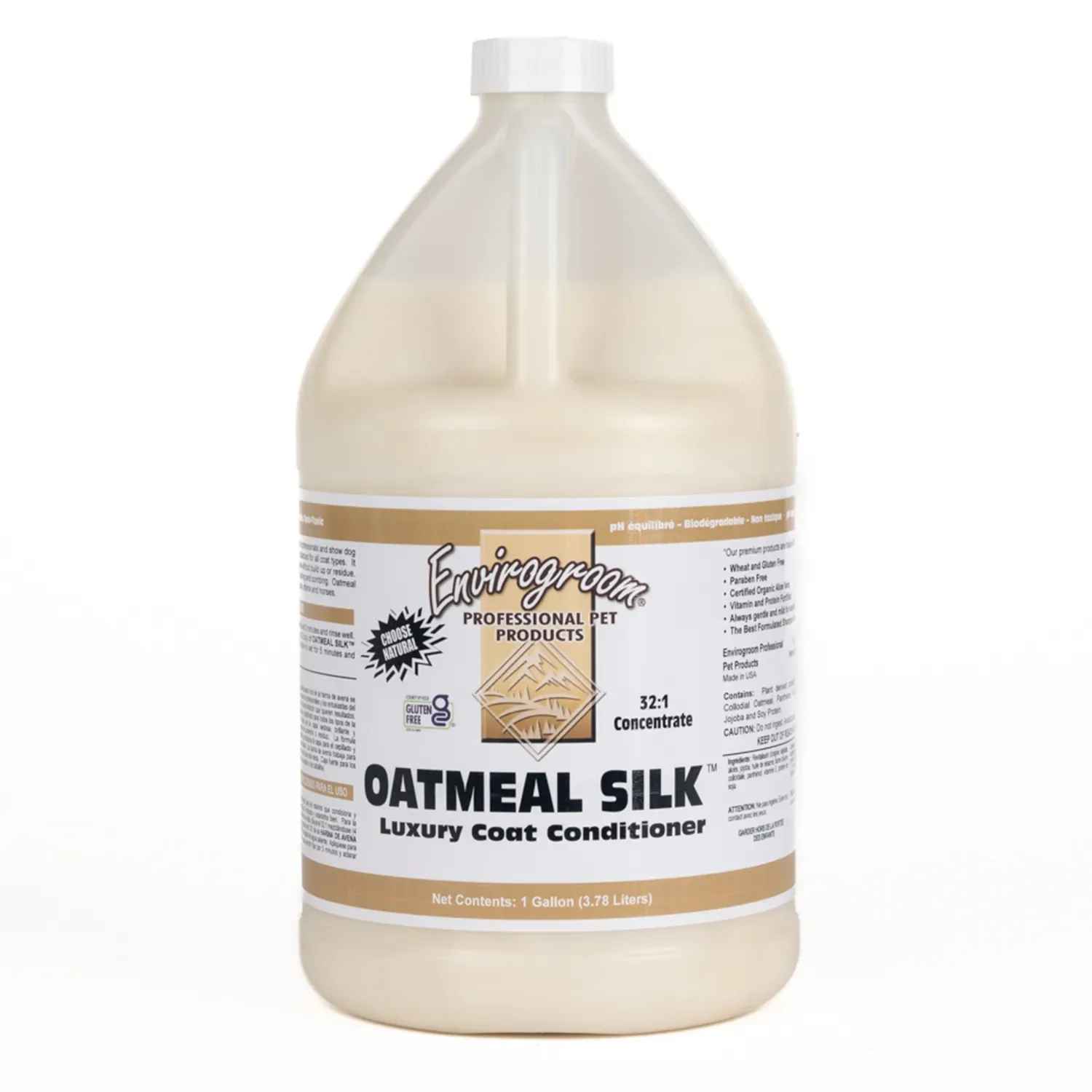 Envirogroom Oatmeal Silk 32:1 Luxury Coat Conditioner
