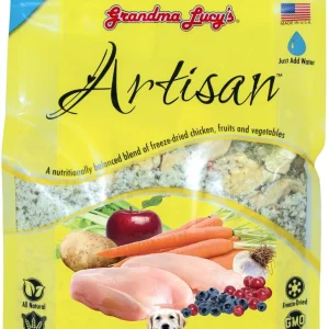 Grandma Lucy's Artisan Grain-Free Chicken Freeze-Dried Dog Food - 3 lb Bag